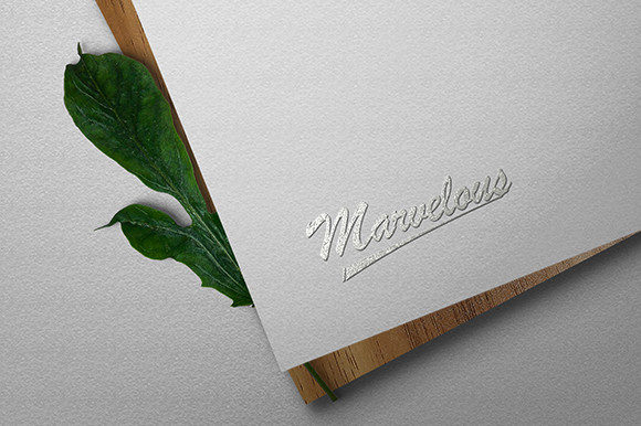 Download Free Luxury Logo Mockup on White Surface - Free Collection