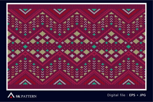 Download Knitted Pattern Repetitive Boho Style - Boho Collection