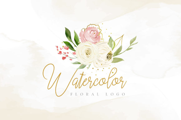 Download Watercolor Floral Logo Template - Premium Resources