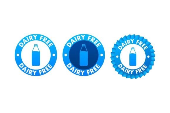 Download Dairy Free Badge Logo, Icon. Fresh Organ - Free Collection