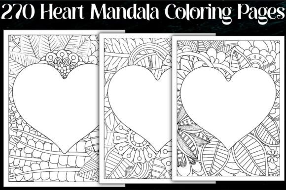 Download Heart Mandala Coloring Pages - Premium Resources