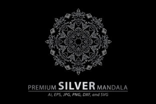 Download Premium Silver Mandala Vector Pattern - Mandala vector pattern Collection